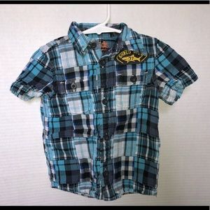 77Kids Short Sleeve Button Down